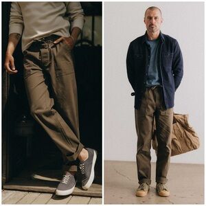 Taylor Stitch Olive Cargo Pants